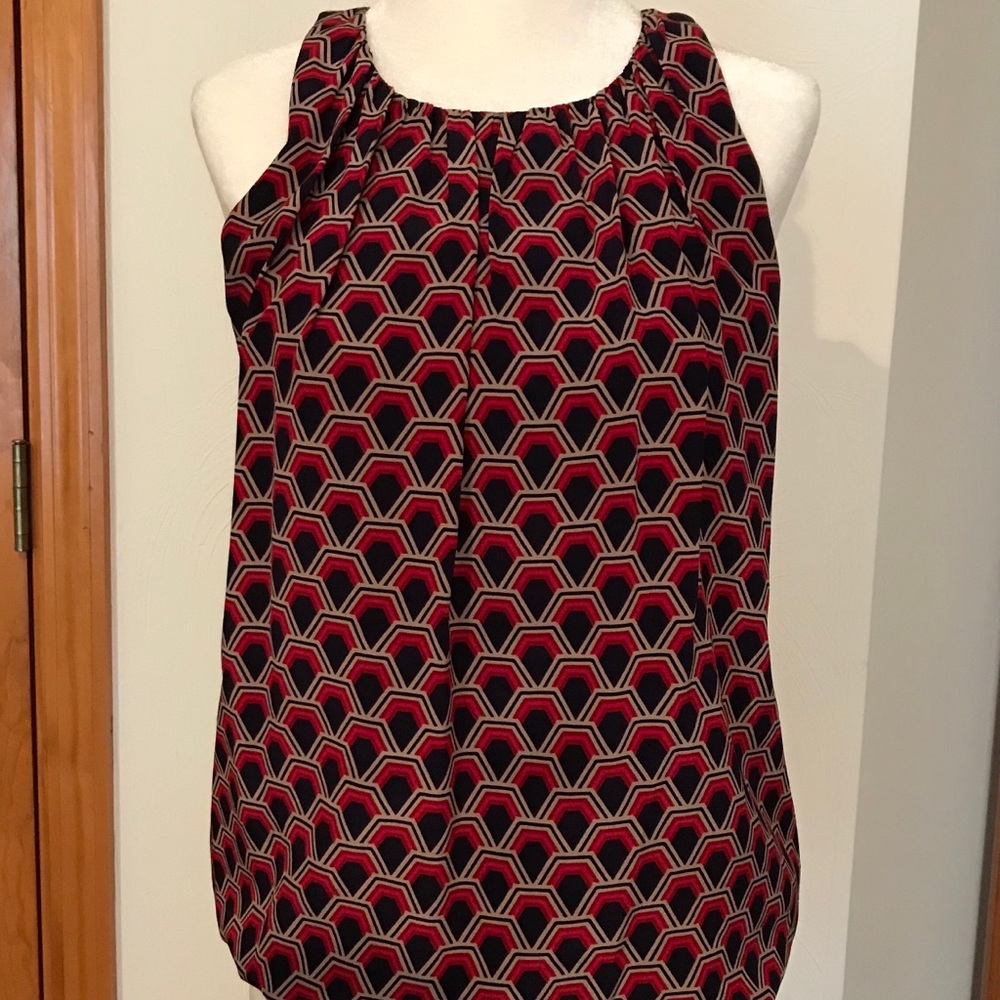 Sleeveless Trina Turk top